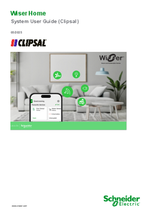 Image of Wiser Home System User Guide (Pacific)