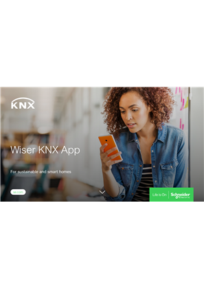 Bild von Wiser KNX App