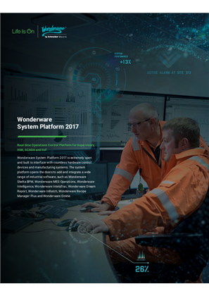 Image of WonderwareSystem Platform 2017