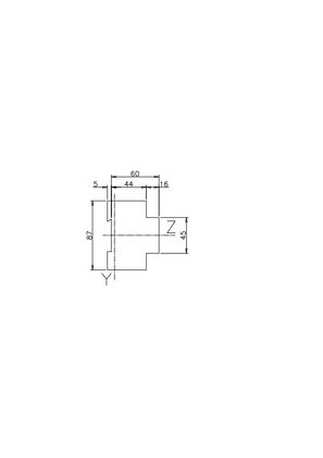 的映像 AMP digital ammeters Technical drawings