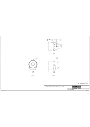 Image of Multi-sound Siren 12/24VDC 2 Tones