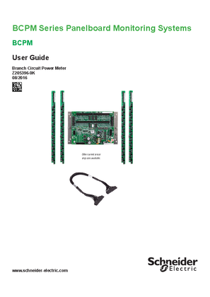 Image of PowerLogic Branch Circuit Power Meter (BCPM) Panel Board Monitoring System