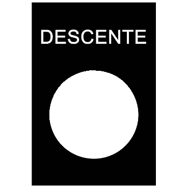 的映像 ZB2BY2108 : 图例 - 30 x 40 mm - 黑 - DESCENTE