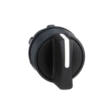 的映像 ZB5AD3 : 选择开关头 - 3 位 - Ø 22 - 黑