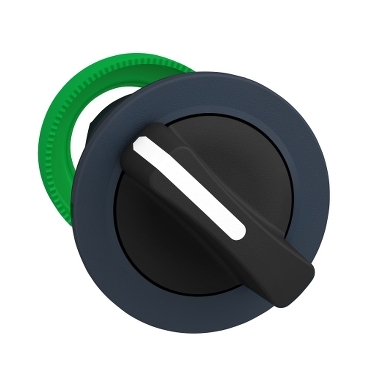 的映像 ZB5FD4 : flush mounted black selector switch head 2 pos return right to left