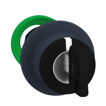 的映像 ZB5FG05 : flush mounted selector switch head key 455 3 pos return right to center