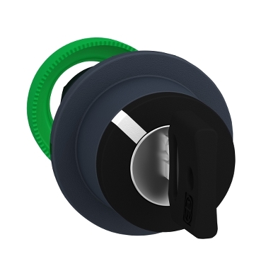 的映像 ZB5FG2 : flush mounted selector switch head key 455 2 pos stay put