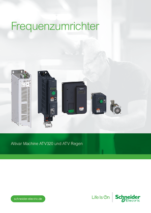 Bild von Altivar Machine ATV320 und ATV Regen Frequenzumrichter
