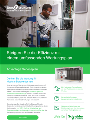 Bild von Steigern Sie die Effizienz mit einem umfassenden Wartungsplan - Advantage Serviceplan