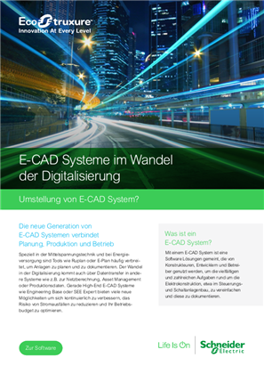 Bild von E-CAD Systeme im Wandel der Digitalisierung