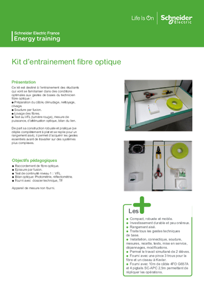 Image de Kit d’entrainement fibre optique