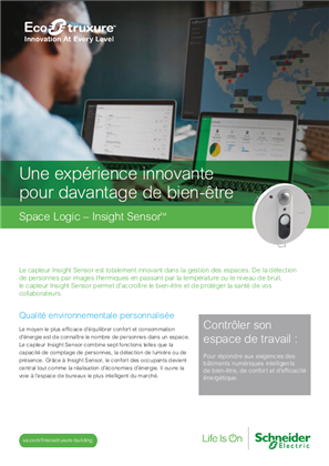 Image de Space Logic Insight sensor - Experience et bien-être