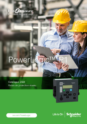 Image de Catalogue 2024 - PowerLogic™ P1 - Relais de protection réseau