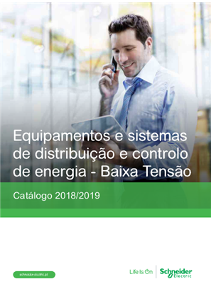 Catálogo Equipamentos e sistemas de distribuição e controlo de energia - baixa tensão - 2018