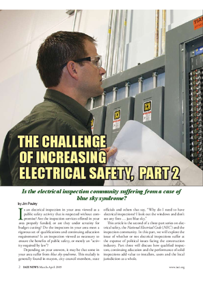 Image of The Challenge of Increasing Electrical Inspections (Part 2)