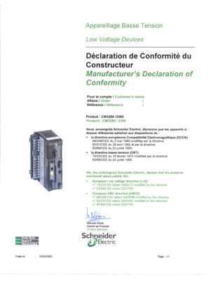 Image of Electrical Network Management / CM3000