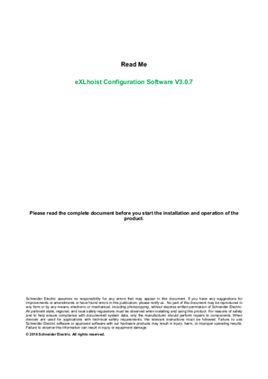 Imagen de eXLhoist Configuration Software EN