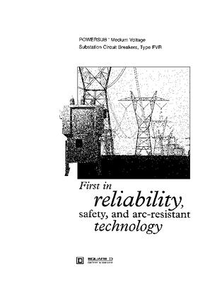 Image of POWERSUBTM Medium voltage Substation Circuit Breakers, Type FVR