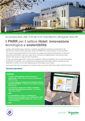 Immagine di Invito - Evento Hotel Montegrotto 22 11 2022