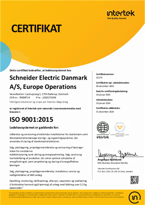 Billede af ISO 9001 (kvalitetsledelse)