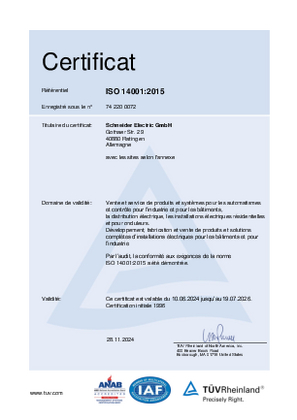Image of Gestion de l'environnement: ISO 140001:2015 (FR)