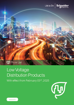 Image of Low Voltage Distribution Products Pricelist