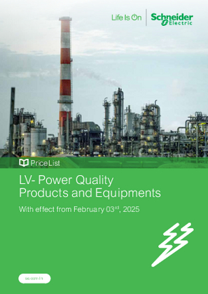 Image of LV- Power Quality Products and Equipment's Pricelist