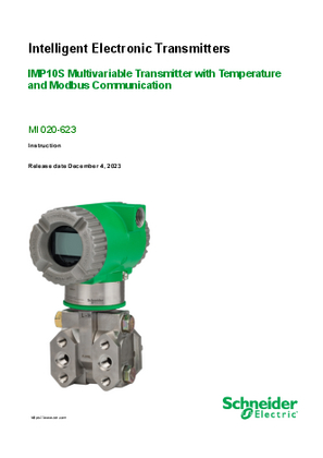 Bild von IMP10S Multivariable Transmitter with Temperature and Modbus Communication