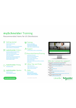 Image of mySchneider - Distributor Guide of Guides (2024)