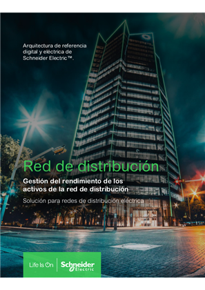 Imagen de Red de distribución: Gestión del rendimiento de los activos de la red de distribución Solución para redes de distribución eléctrica