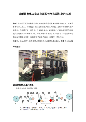 的映像 柔版电子轴印刷机