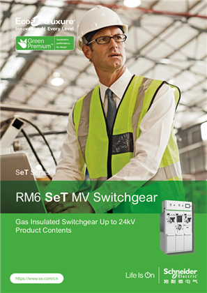 的映像 RM6 SeT MV Switchgear e-catalogue英文版