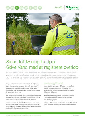 Billede af Smart IoT-løsning hjælper Skive Vand med at registrere overløb