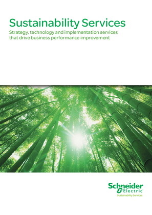 Image of Sustainability Services Brocure