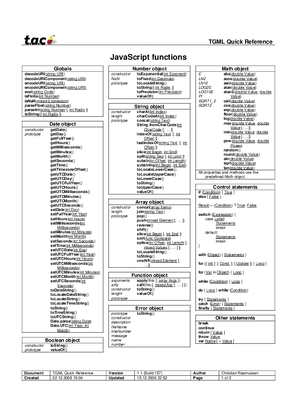 Image of SBO GUIDES TECHNIQUES GB TGML tgml_quick_reference_v1_1.pdf