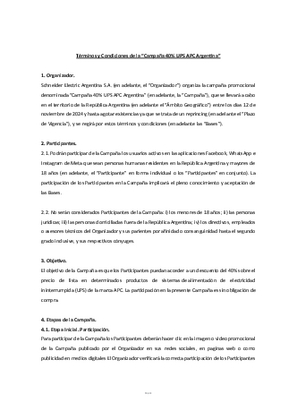 Imagen de Terminos y Condiciones de la Campaña cuarenta porciento de descuento UPS APC Argentina