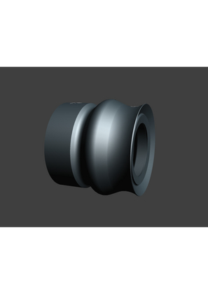 的映像 Bellow seal, silicone, yellow, for emergency stop/switching off function, for harsh environments