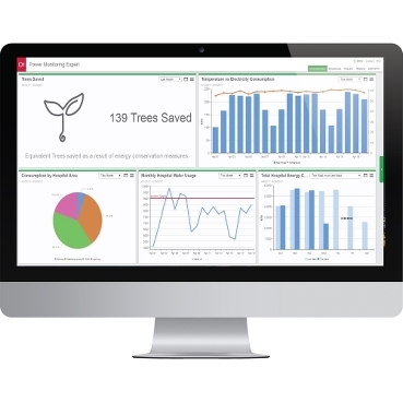 EcoStruxure™ Power Monitoring Expert Healthcare Edition Schneider Electric Intelligens energiaellátási rendszer az egészségügyi áramelosztási rendszerekhez