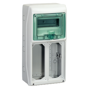 10371 Quadro Kaedra Ip65 8 Moduli 2 Prese Interbloccata Unika Schneider Electric Italia