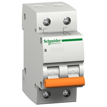 Schneider Electric - 12511 Interruptor magnetotérmico, Domae, 1P-N