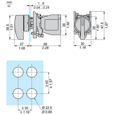 Technical Illustration - Dimensions