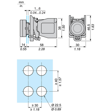 Technical Illustration - Dimensions