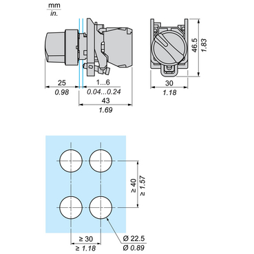 Technical Illustration - Dimensions