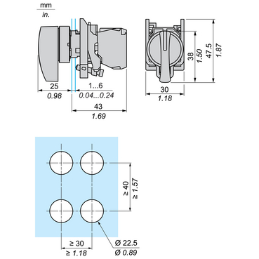 Technical Illustration - Dimensions
