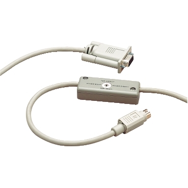 TSXPCX1031 - RS232 connecting cable for DTE terminal port - 2.5 m 