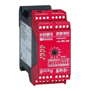 XPSATE5110 - module XPSAT - Emergency stop - 24 V AC/DC