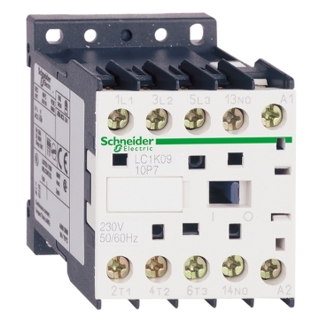 TeSys  K contactors Schneider Electric 최대 16A(7.5kW/400V)의 모터를 제어하는 ​​소형 접촉기