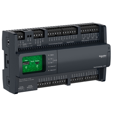 SpaceLogic™ AS-B Controller Schneider Electric High-density BACnet/IP-enabled plant room controller