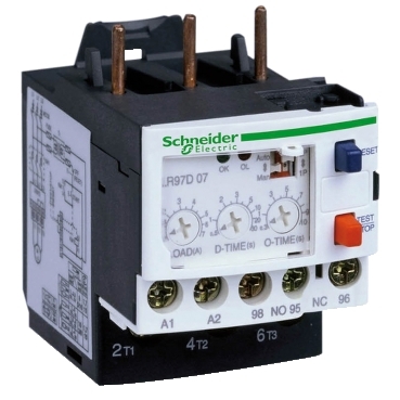 Electronic overcurrent relays 0,3 A to 38 A