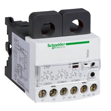 TeSys Deca overcurrent relays Schneider Electric Electronic overcurrent relays 0,5 A to 60 A